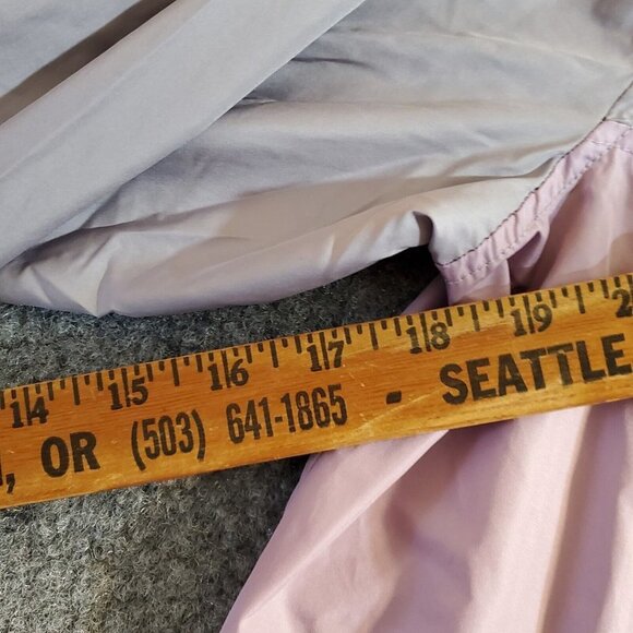 Zine Pink Pullover Windbreaker 1/4 Zip Jacket Women M Outdoor Water Resistant - Picture 11 of 12